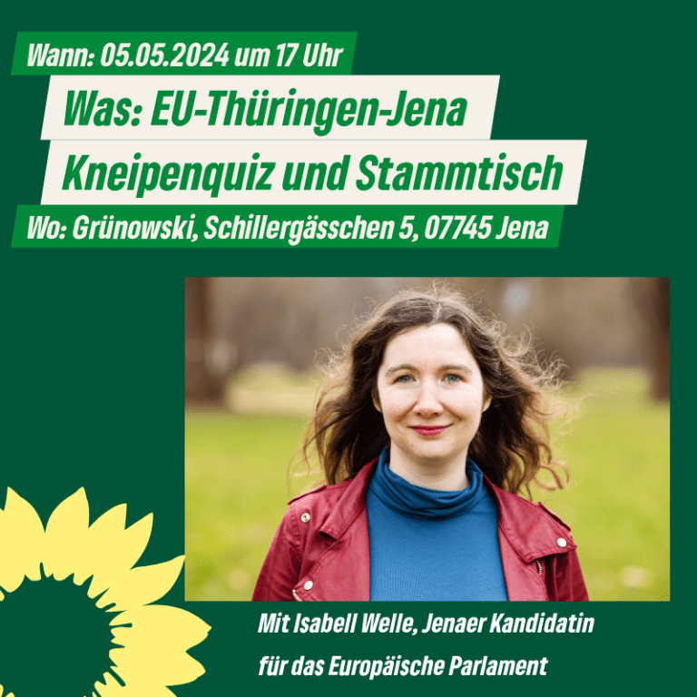 Stammtisch + EU-Thüringen-Jena Kneipenquiz